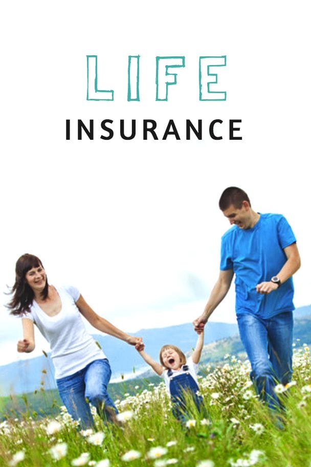 - Best Access Insurance A family walking in the grass with a child.
