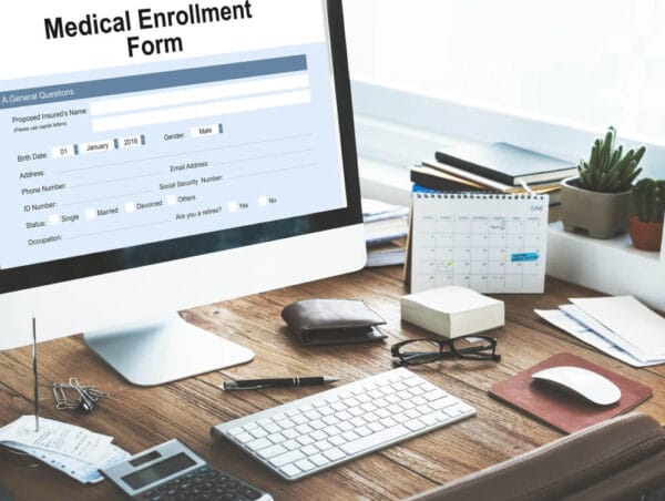medical enrollment form document medicare