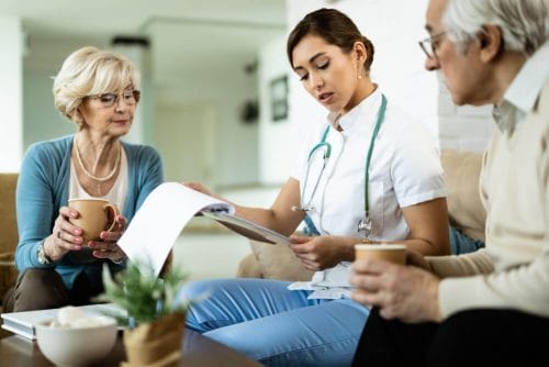 seniors and elderly enrolling in a medicare prescription drug coverage